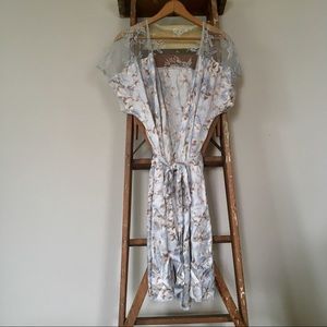 Gorgeous Winter Silks silk robe